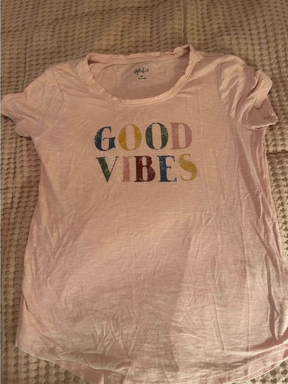 Style & Co Graphic Tee